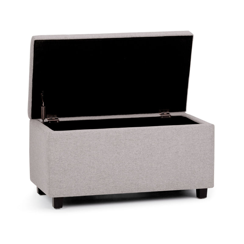 Cosmopolitan - Upholstered Storage Ottoman - R&R Furniture Gallery (Fountain Valley, CA)