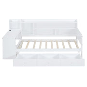 Daybed With 3 Drawers USB Ports And Desk - R&R Furniture Gallery (Fountain Valley, CA)