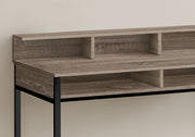 Computer Desk For Home Office, Standing, Storage Shelves, Laptop, Contemporary & Modern - R&R Furniture Gallery (Fountain Valley, CA)