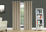 2 Pieces Set, Curtain Panel, Room Darkening, Grommet - R&R Furniture Gallery (Fountain Valley, CA)