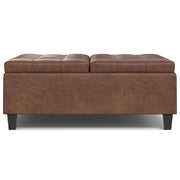Harrison - Upholstered Coffee Table Storage Ottoman - R&R Furniture Gallery (Fountain Valley, CA)