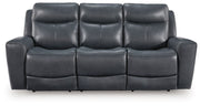 Next Move - Power Reclining Sofa With Adjustable Headrest - R&R Furniture Gallery (Fountain Valley, CA)