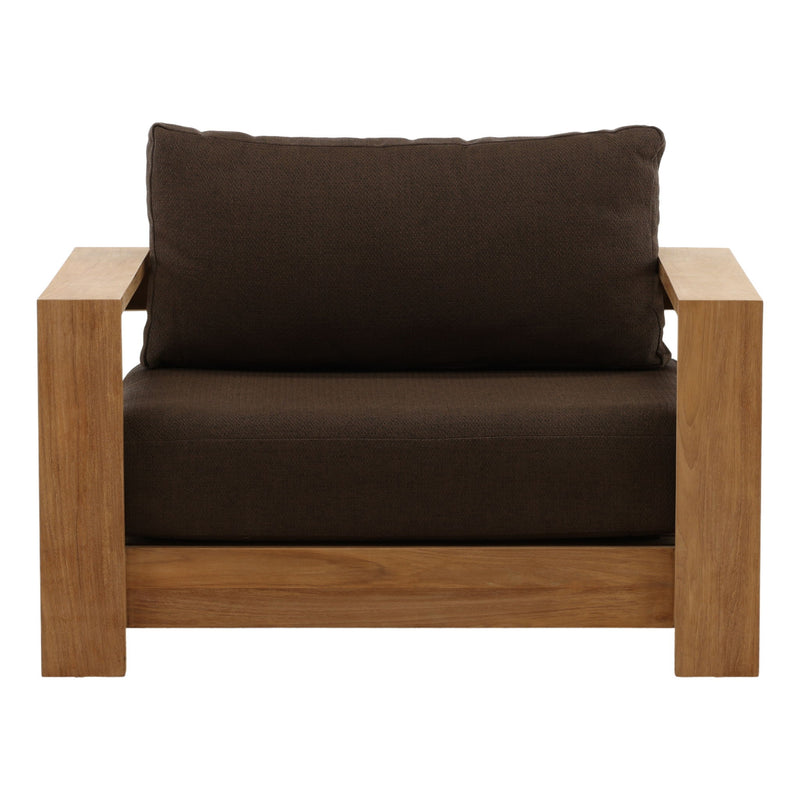 Naya - Outdoor Sofa Chair - Woolacombe Chocolate And Natural