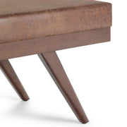 Chanelle - Mid-Century Ottoman Bench - R&R Furniture Gallery (Fountain Valley, CA)