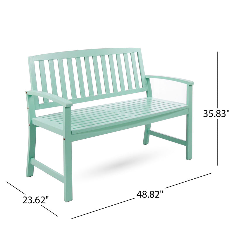 Farmhouse Style Loja Bench Indoor / Outdoor - R&R Furniture Gallery (Fountain Valley, CA)