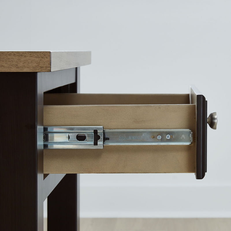 Drazmine - Rectangular End Table - Brown - R&R Furniture Gallery (Fountain Valley, CA)