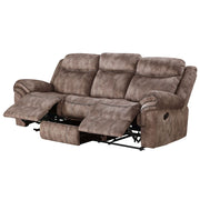 Zubaida - Sofa w/USB Dock & Console(Motion) - R&R Furniture Gallery (Fountain Valley, CA)