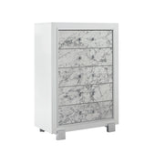 Skye - Marble Chest - White - R&R Furniture Gallery (Fountain Valley, CA)