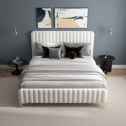 Valery - Upholstered Platform Bed - R&R Furniture Gallery (Fountain Valley, CA)