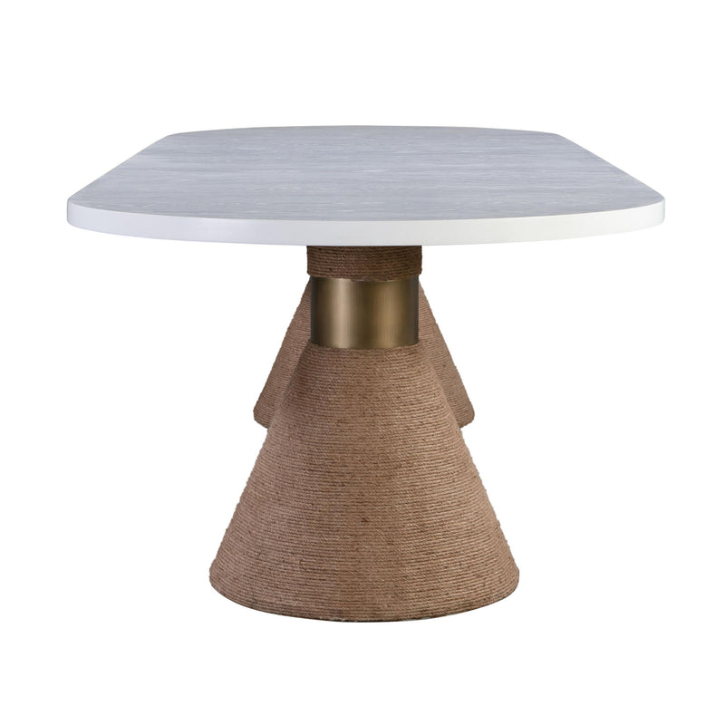 Rishi - Rope Oval Table - R&R Furniture Gallery (Fountain Valley, CA)