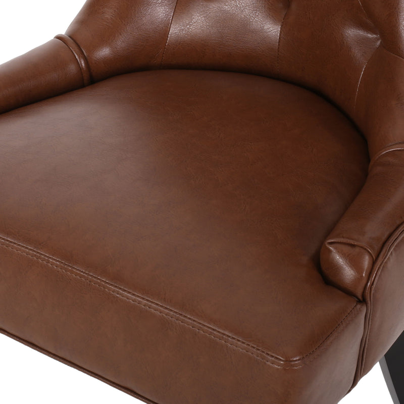 Cheney - Contemporary Dining Chair Tufted Upholstery (Set of 2) - R&R Furniture Gallery (Fountain Valley, CA)