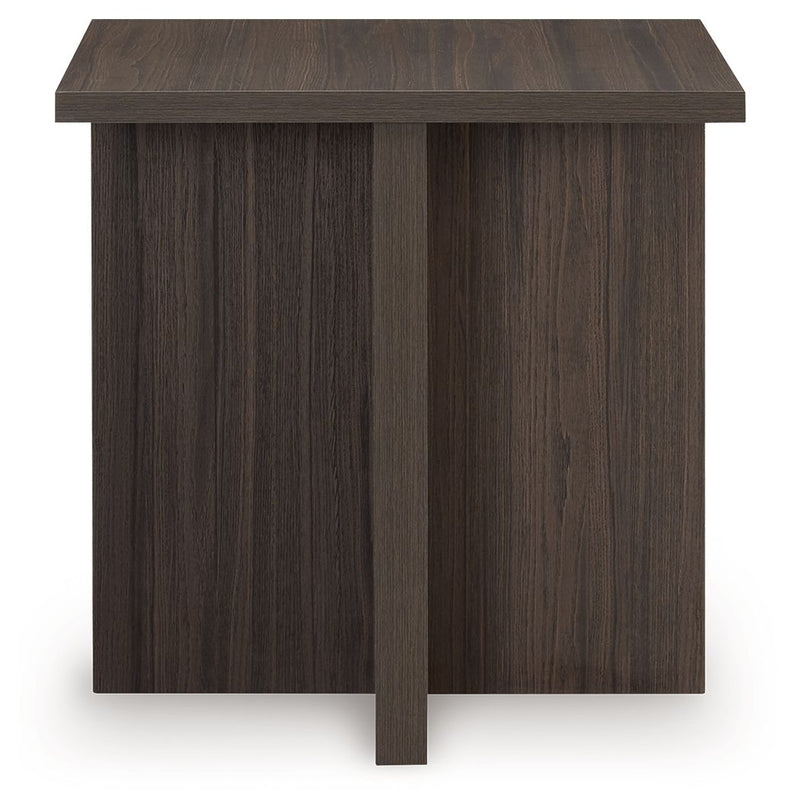 Zendex - Occasional Table Set (Set of 2) - Brown - R&R Furniture Gallery (Fountain Valley, CA)