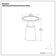 Breanna - Side Table - R&R Furniture Gallery (Fountain Valley, CA)