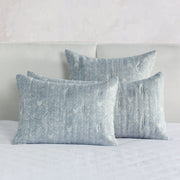 French Herringbone - Comforter Euro Sham - Storm - R&R Furniture Gallery (Fountain Valley, CA)