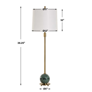 Bledel - Brass Buffet Lamp - Bronze