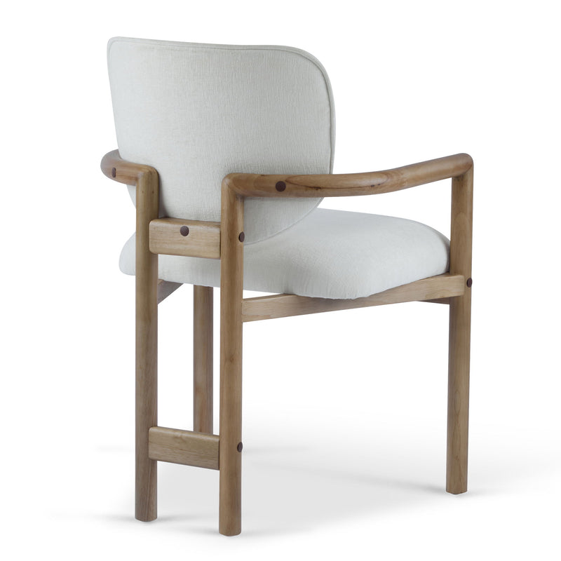 Upholstered Arm Dining Chairs (Set of 2) - R&R Furniture Gallery (Fountain Valley, CA)