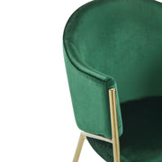 Modern upholstered Noble House arm chair with a sturdy frame, featuring plush cushioning and sleek design for dining or living spaces.