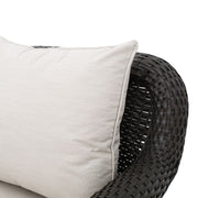 Amaya - Outdoor Swivel Rocker Chair With Water Resistant Cushions - Brown / Beige - R&R Furniture Gallery (Fountain Valley, CA)