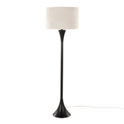 Lumi Source Lenuxe contemporary floor lamp with sleek metal stand and adjustable arm, modern design for living room lighting.