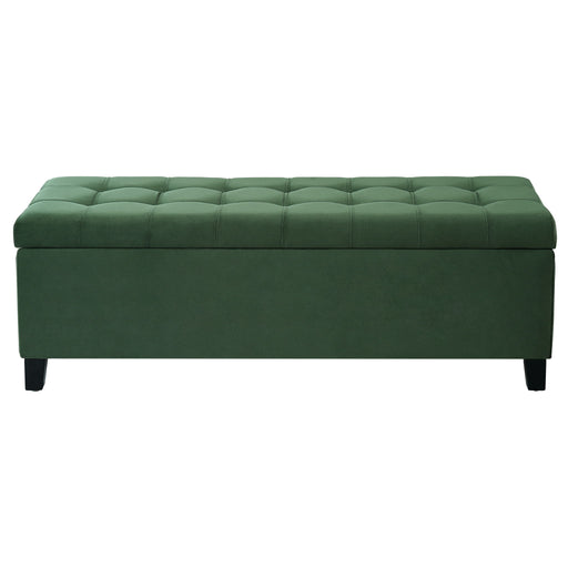Upholstered Storage Ottoman Bench, Foot Rest For Bedroom - R&R Furniture Gallery (Fountain Valley, CA)