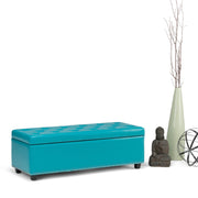 Hamilton - Upholstered Storage Ottoman - R&R Furniture Gallery (Fountain Valley, CA)