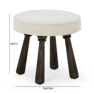 Pookie - Boucle Stool - Cream