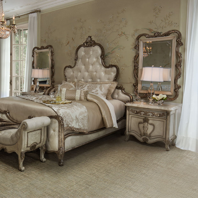 Platine de Royale - Wall Mirror - Champagne - R&R Furniture Gallery (Fountain Valley, CA)