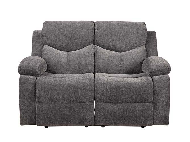 Kalen - Motion Loveseat - Gray Chenille - R&R Furniture Gallery (Fountain Valley, CA)