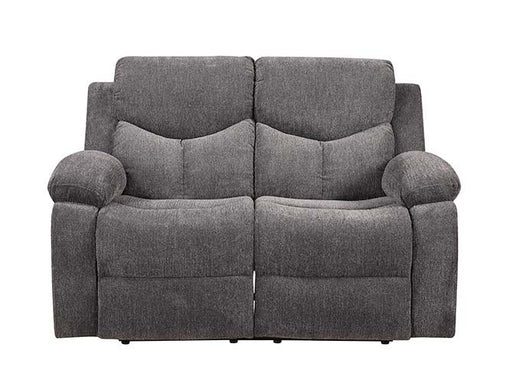 Kalen - Motion Loveseat - Gray Chenille - R&R Furniture Gallery (Fountain Valley, CA)