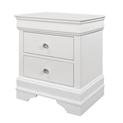 Shaker - Crocodile Metallic Nightstand - R&R Furniture Gallery (Fountain Valley, CA)