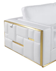 1130 - Top Grain Italian Leather Living Room Set - R&R Furniture Gallery (Fountain Valley, CA)