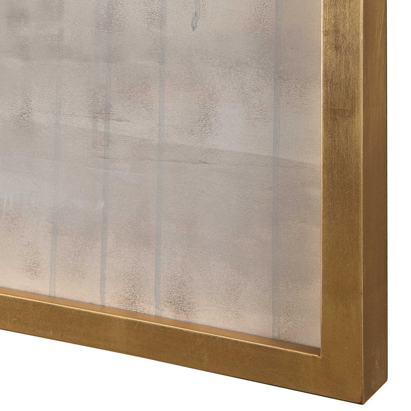 Blue nautical canvas art by Uttermost featuring maritime-themed artwork in a modern, artistic style.