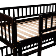 Low Bunk Bed With Slide, Fence And Ladder - R&R Furniture Gallery (Fountain Valley, CA)