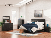 Hollivern - Dresser And Mirror - Dark Gray - R&R Furniture Gallery (Fountain Valley, CA)