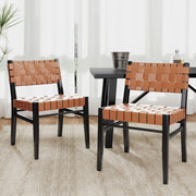 Modern Noble House dining side chair with a sleek wooden frame and upholstered seat, ideal for contemporary dining rooms.