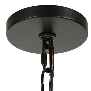 Edgecomb - 4 Light Indoor-Outdoor Pendant - Black / Gray