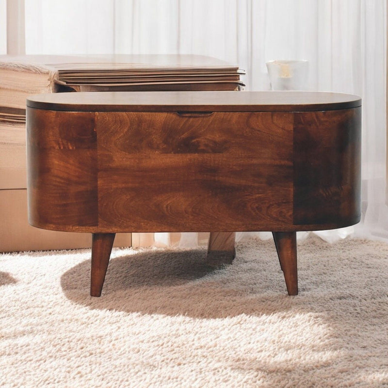 Rounded Lid Up Blanket Box - R&R Furniture Gallery (Fountain Valley, CA)