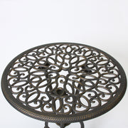 Thomas - 3 Pieces Cast Bistro Set - Black / Gold - R&R Furniture Gallery (Fountain Valley, CA)