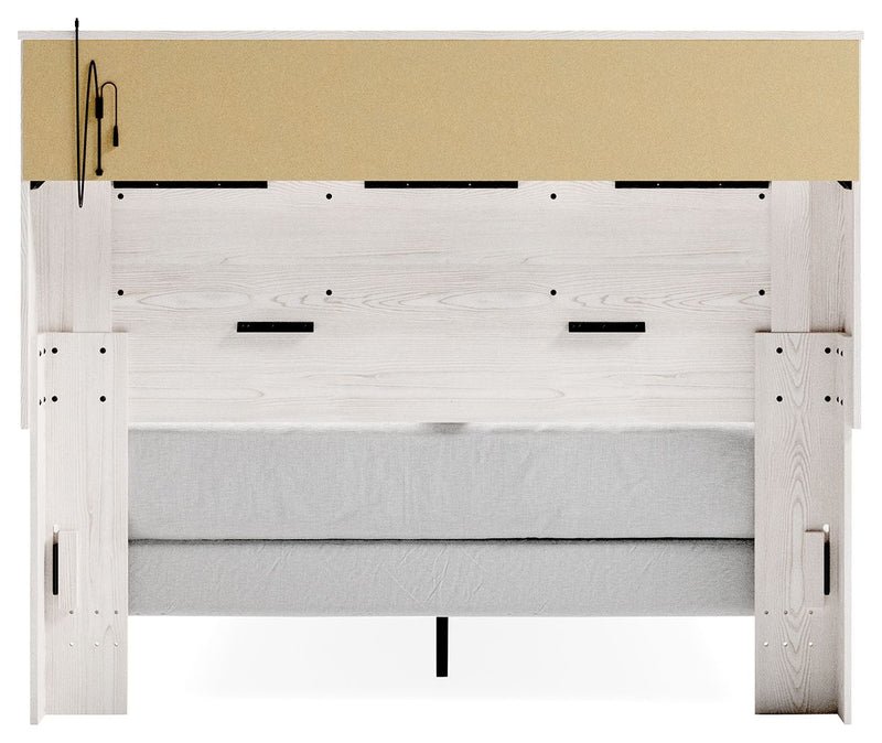 Altyra - Panel Bookcase Headboard - R&R Furniture Gallery (Fountain Valley, CA)