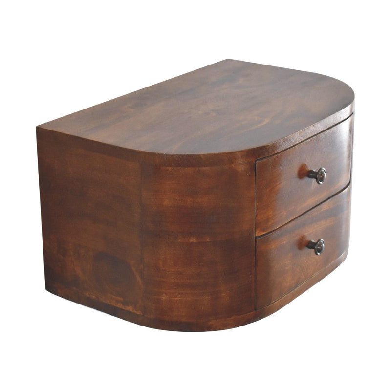 Lunar - Drawer Floating Nightstand - R&R Furniture Gallery (Fountain Valley, CA)