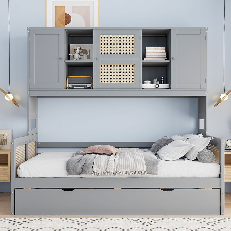 Daybed And All In One Cabinet And Shelf - R&R Furniture Gallery (Fountain Valley, CA)