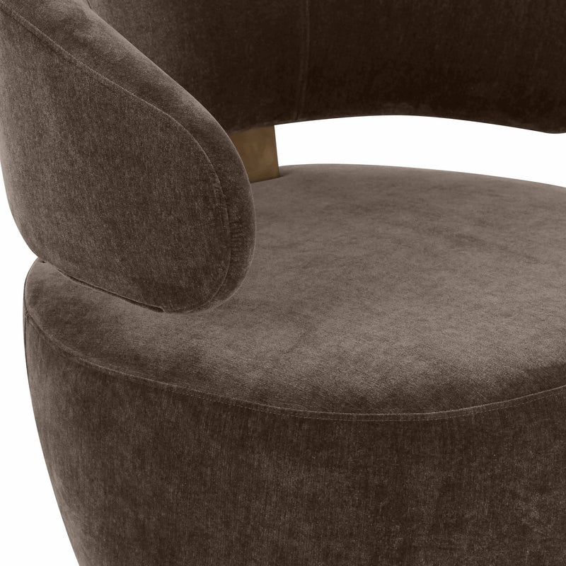 Austin - Recycled Fabric Swivel Chair - R&R Furniture Gallery (Fountain Valley, CA)