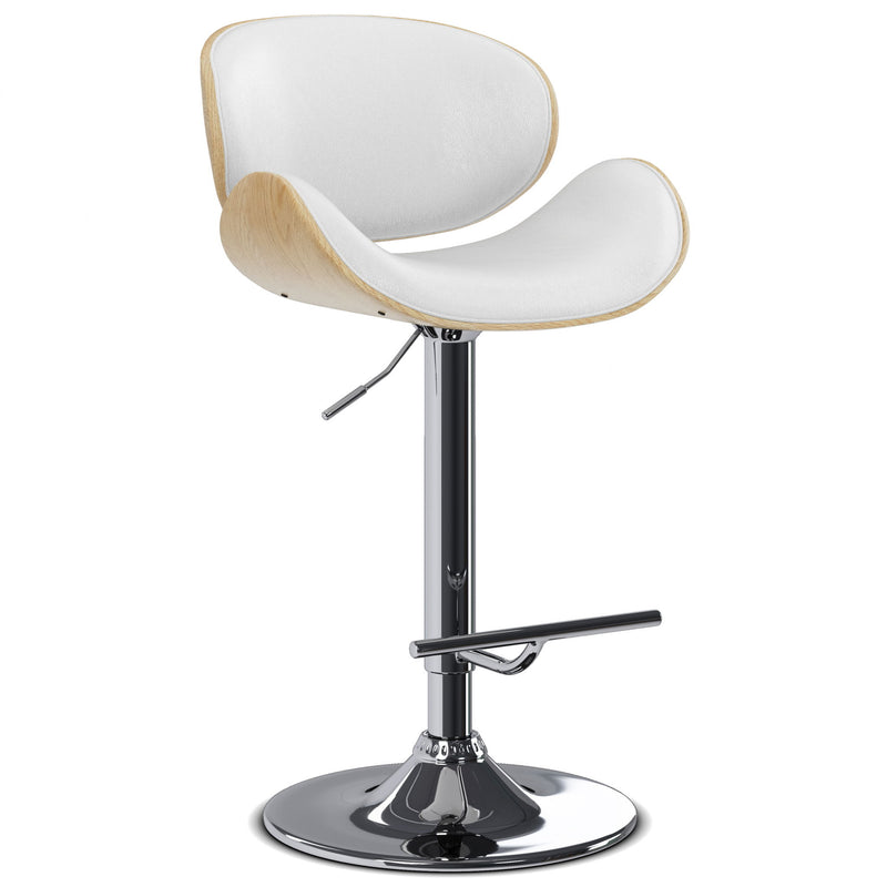 Marana - Handcrafted Bentwood Adjustable Swivel Bar Stool - R&R Furniture Gallery (Fountain Valley, CA)