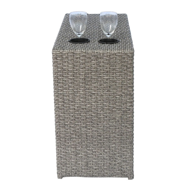 Outdoor Elegance Conversation Set With Fire Pit - R&R Furniture Gallery (Fountain Valley, CA)