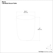 Morris - Accent Table - R&R Furniture Gallery (Fountain Valley, CA)
