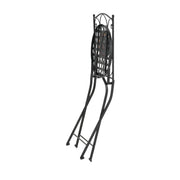Lambert - Outdoor Chat Set - Black / Red - R&R Furniture Gallery (Fountain Valley, CA)
