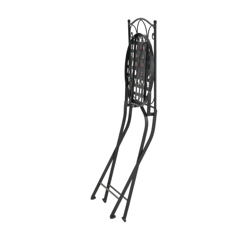 Lambert - Outdoor Chat Set - Black / Red - R&R Furniture Gallery (Fountain Valley, CA)