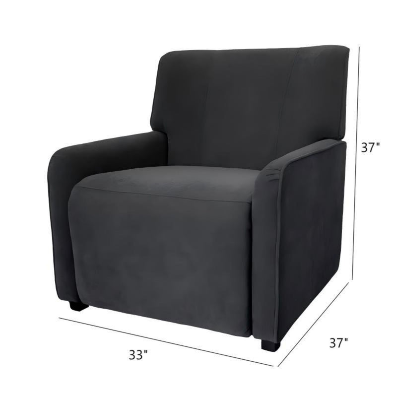 Stylish Recliner Chair - Gray - R&R Furniture Gallery (Fountain Valley, CA)