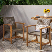 Hampton - Dining Chair (Set of 2) - Brown - R&R Furniture Gallery (Fountain Valley, CA)