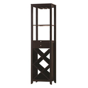 Casey - Wine Cabinet - Wenge - R&R Furniture Gallery (Fountain Valley, CA)